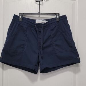 Sonoma Women's Dark Blue Cargo Shorts